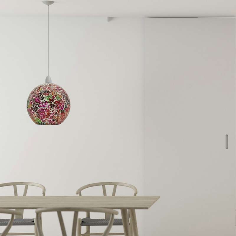 Glass Mosaic lamp Globe Shape Home Decorating-Application 2