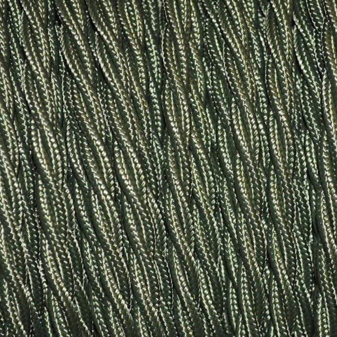3-core-twisted-electric-cable-covered-army-green-color-fabric-0-75mm