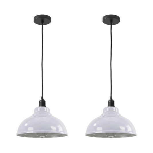 2 Set Pendant Light Metal ~6527