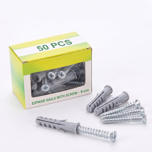 M8 Plasterboard Fixings Wall Screws Set ~6889