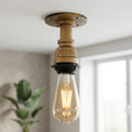 E27 Steampunk Flush Mount Pipe Ceiling Light ~6547