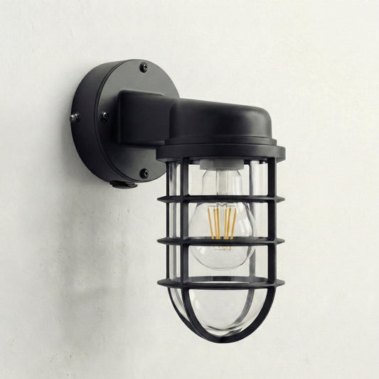Industriële bunker schotkooi wandlamp lamp~5523