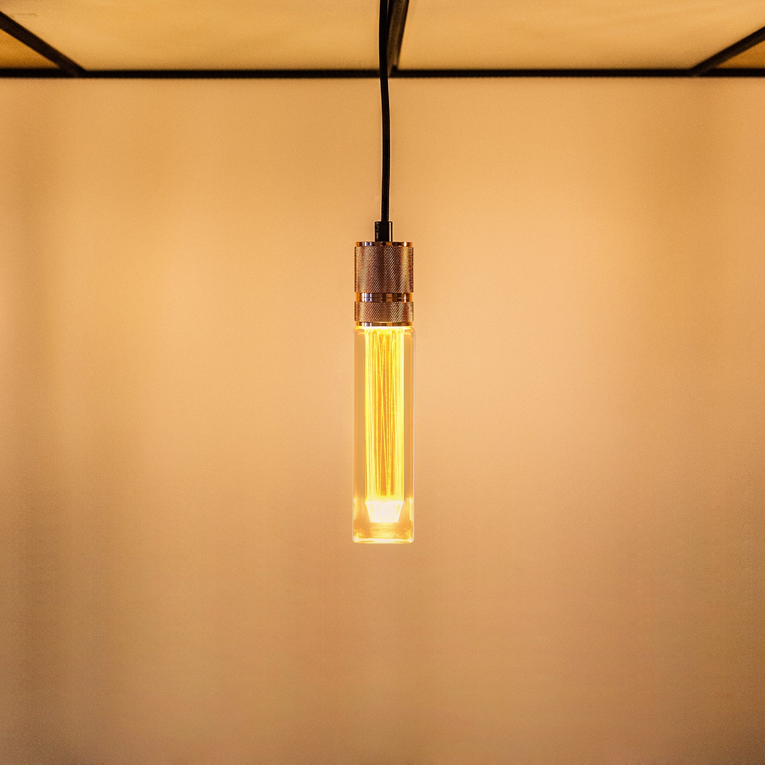 Vintage E27 3W Edison Tubular Light Bulbs Amber Glass,Decorative Bulbs~5066
