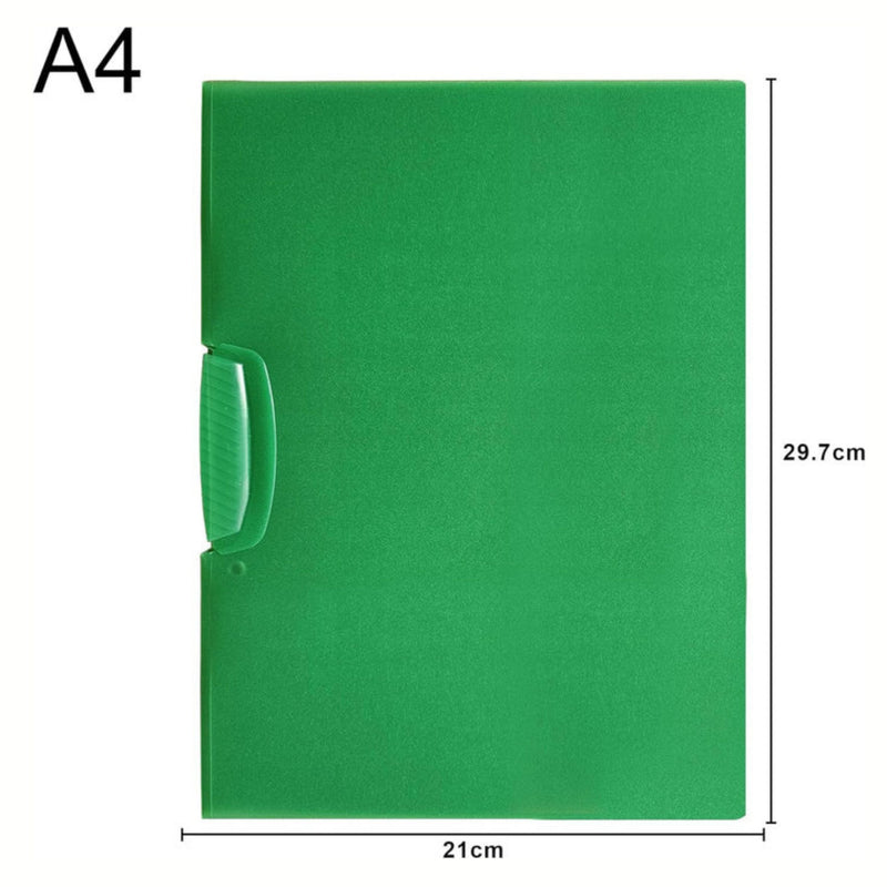 Green A4 file folder 