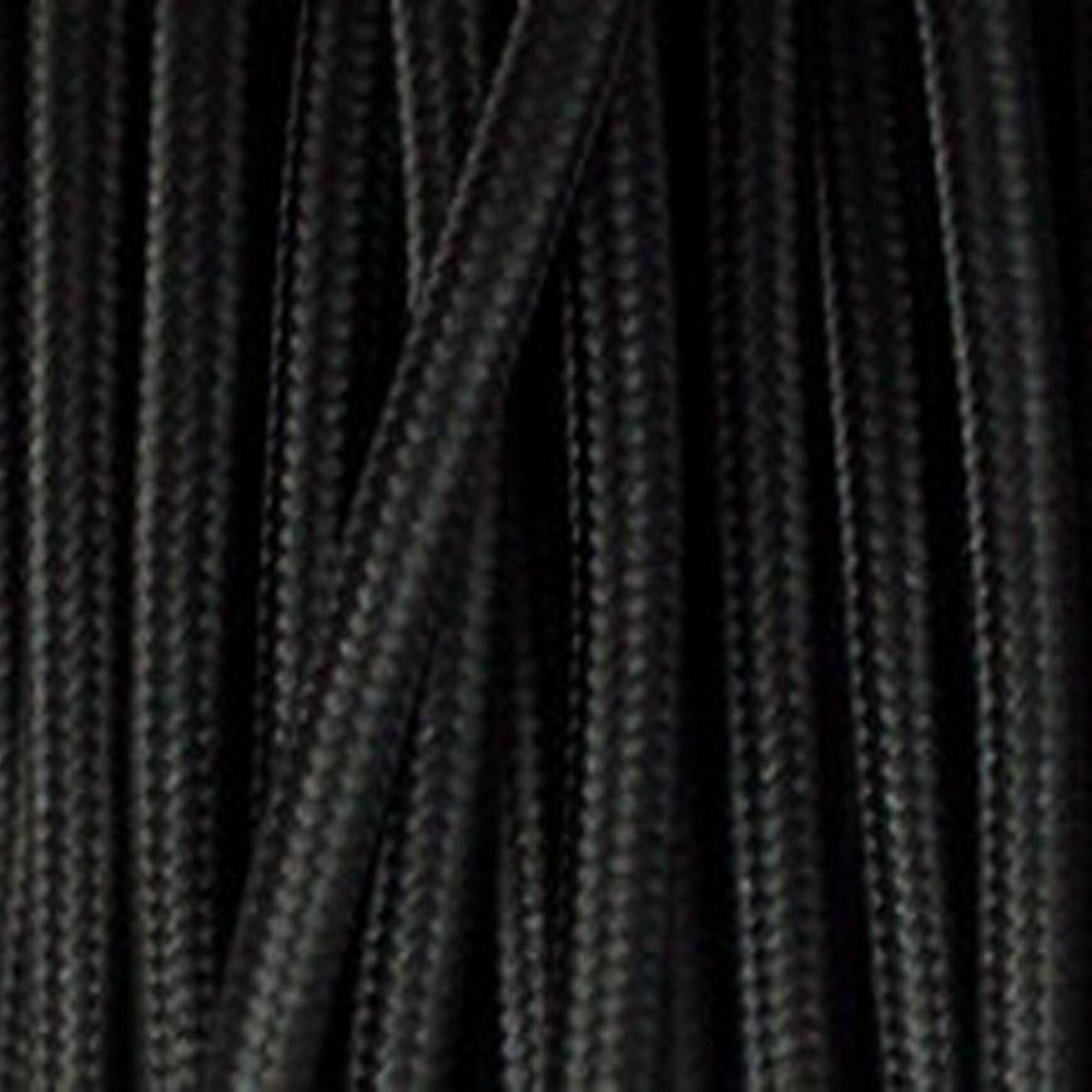 2core-round-vintage-braided-fabric-light-gold-colour-cable-flex-0-75mm-black