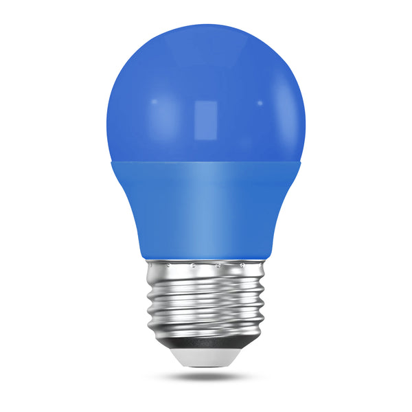 4W LED E27 gekleurde golfballamp voor feestdecoratie ~5450 – Blauw