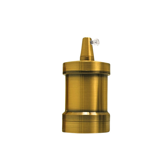 Brass E27 Bulb Lamp Holder Pendant Socket for Lighting Fixture ~2490