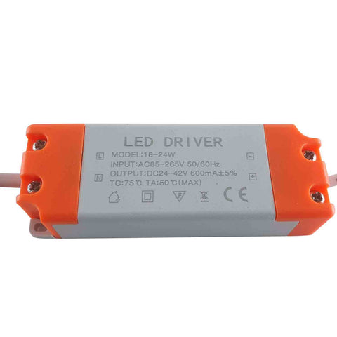18-24W LED Driver DC 24-42V 600mAmp Constant Power Supply~1060