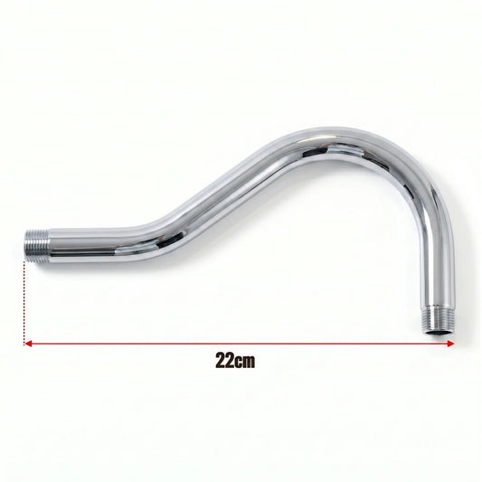 Zwanenhalsbocht buisfitting Metaal 20mm Buitendraad -5653