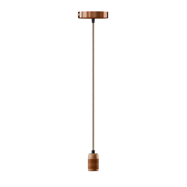 Vintage Brass Pendant Holder Buy Online ~6044 – Copper / Copper / No