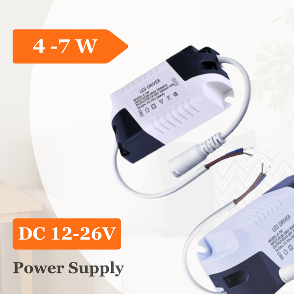 LED Driver 12-26V 7W Constant Current 300mA Compact Transformer ~3316