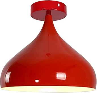 Moderne plafondlampen voor koffiebars en bars~1272 – Rood / Zonder lamp