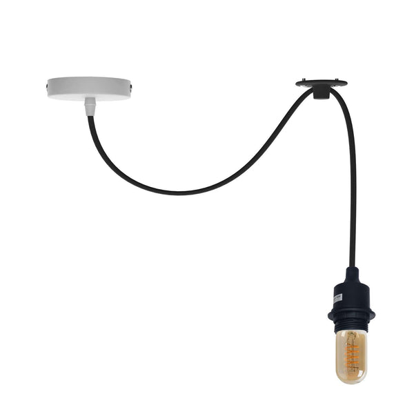 Vintage Industrial Spider Ceiling Light Chandelier Pendant Lamp ~ 5762 – Black / Yes