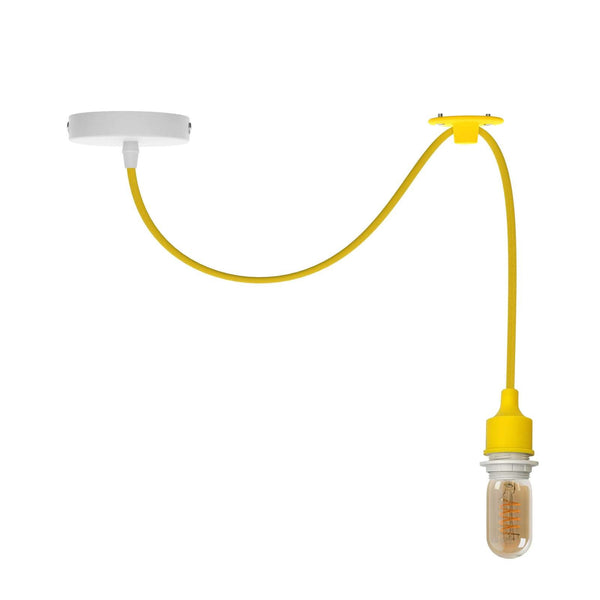 Vintage Industrial Spider Ceiling Light Chandelier Pendant Lamp ~ 5762 – Yellow / Yes