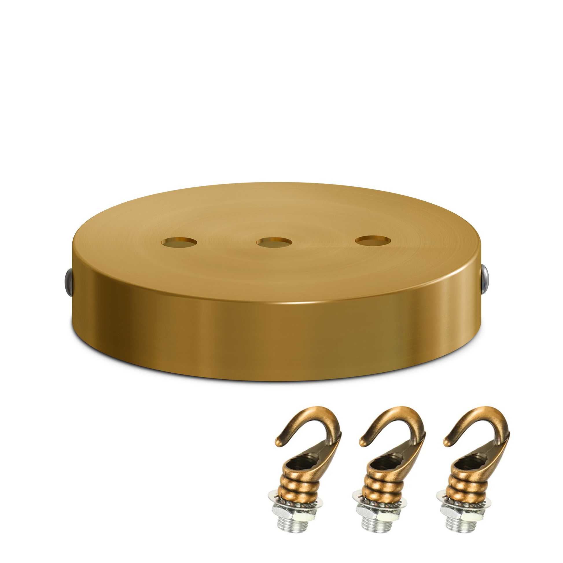 E27 lamp holder with ceiling rose for vintage pendant light fitting