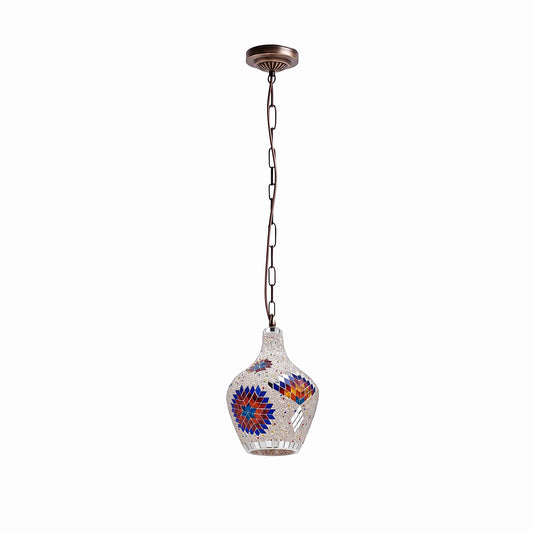 Ceiling Hanging Pendant Light Shade Mosaic Light Handmade Antique ~4969