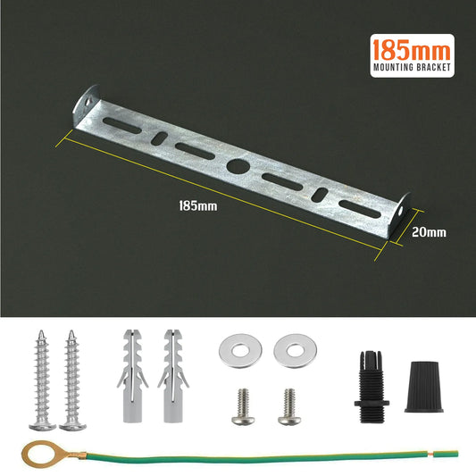 185mm Ceiling Rose Strap Side fitting Bracket~2402