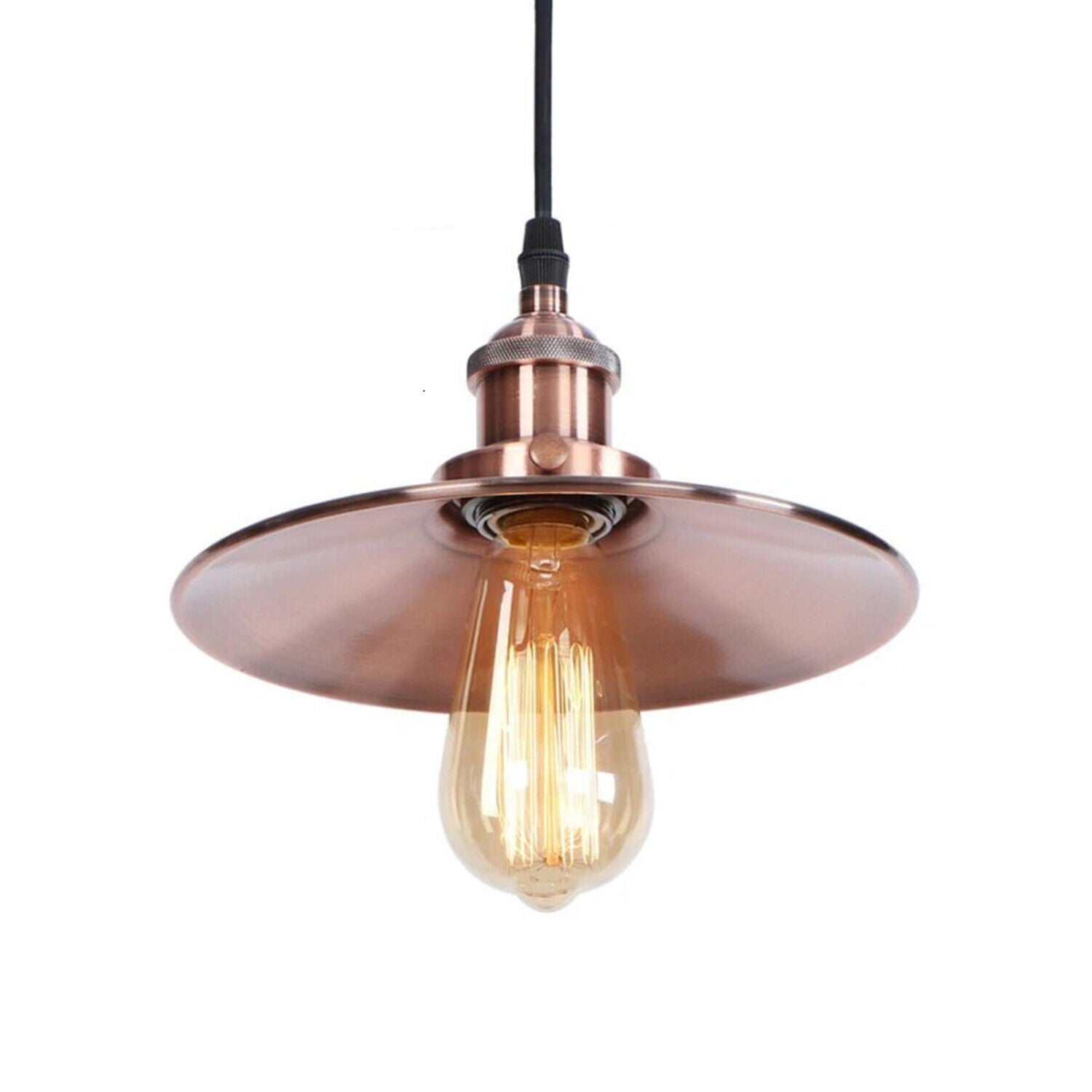 copper pendant light Minimalist silver pendant lamp Aluminum finish pendant light Kitchen island pendant lighting Ceiling mounted pendant lamp Residential industrial pendant light Stylish metallic pendant fixture bedroom lamp Modern ceiling lamp lights for bedrooms light shade Kitchen Light Ceiling lighting Metal lampshade ceiling light dining room farm House Lamp metal lamp shade ceiling light shade Copper Flat Lamp