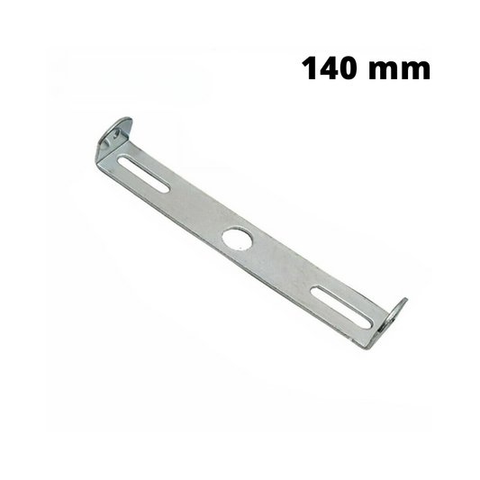 140mm Side Fitting Ceiling Rose Strap Bracket for Light Fixing, Metal Ceiling Plate Bracket~4122