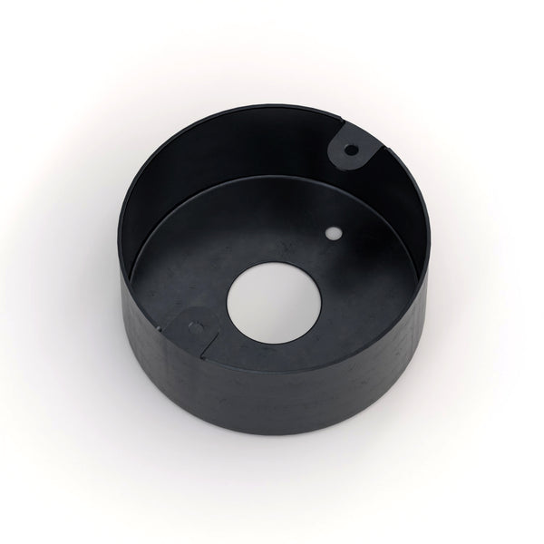 20 mm metalen lus-in-doosklem voor elektrische aansluitingen ~5545 – Zwart
