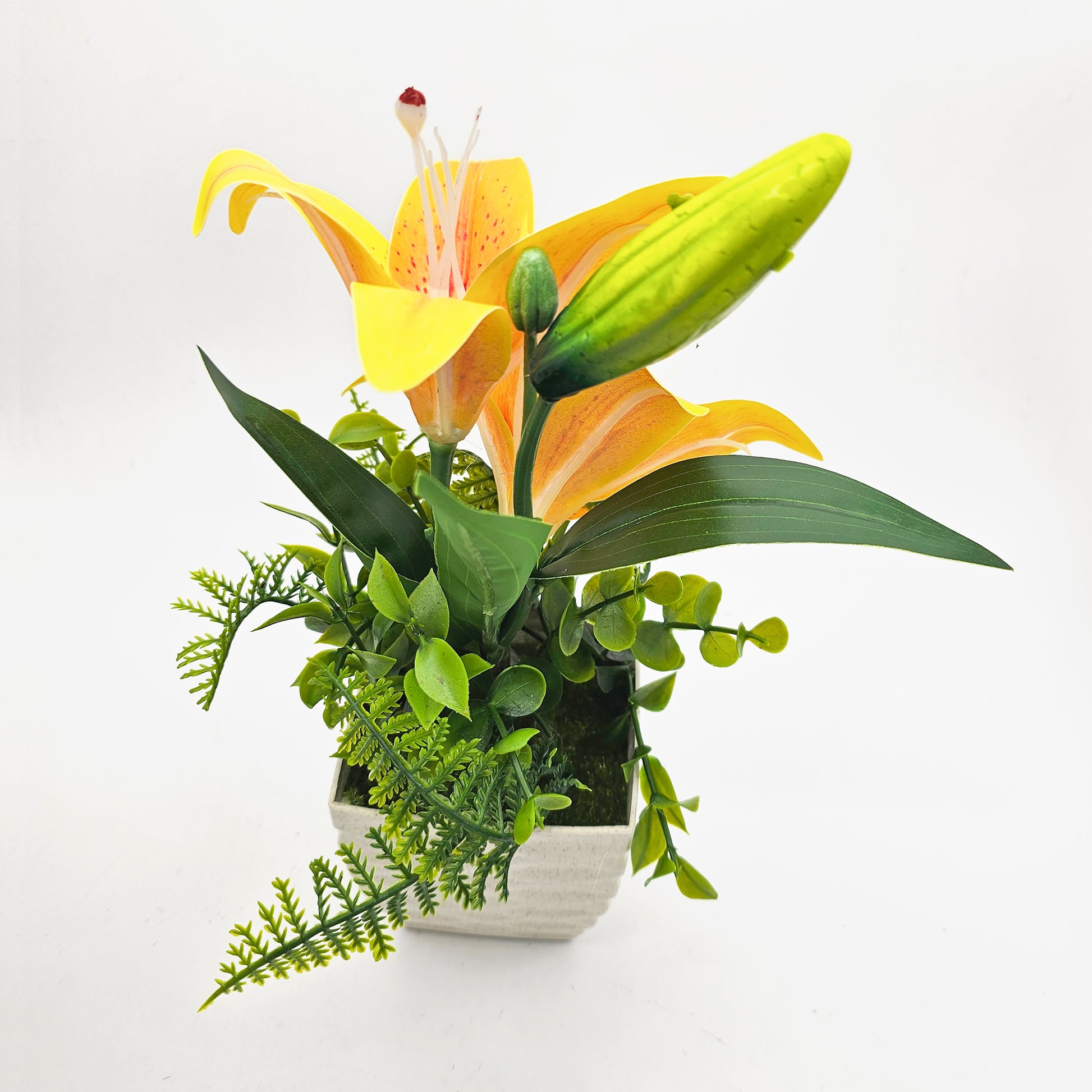 decoration Artificial lily flowers