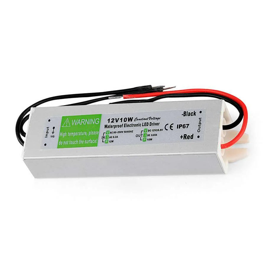 LED Driver DC 12V waterproof IP67 10w Constant Voltage Power Supply