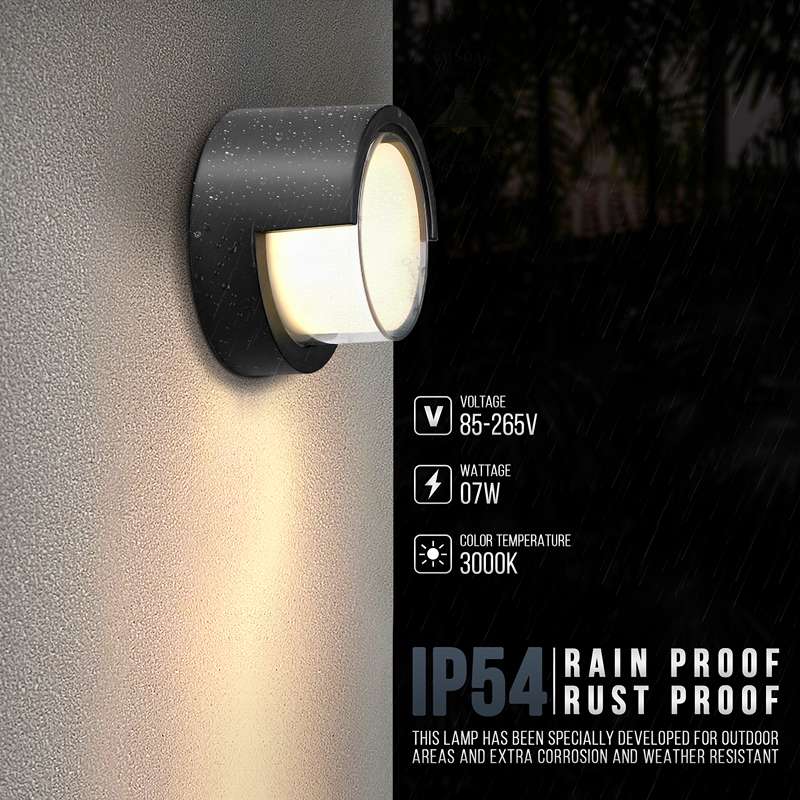 IP54 Rainproof rust proof wall lights