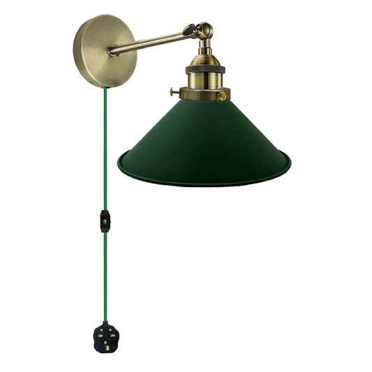 Plug In Wall Fitting 4M Table Bedside Lamps ~5802