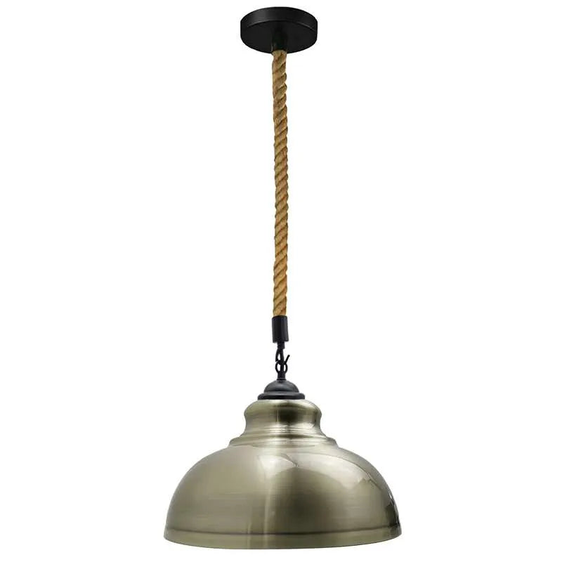 green brass Curvy Metal Ceiling Pendant Light