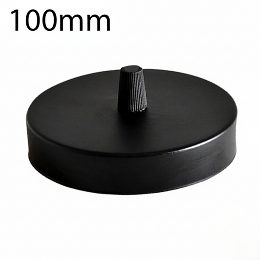 LEDSone industrial vintage 1 Outlet Metal Ceiling Rose 100x25mm ~2765