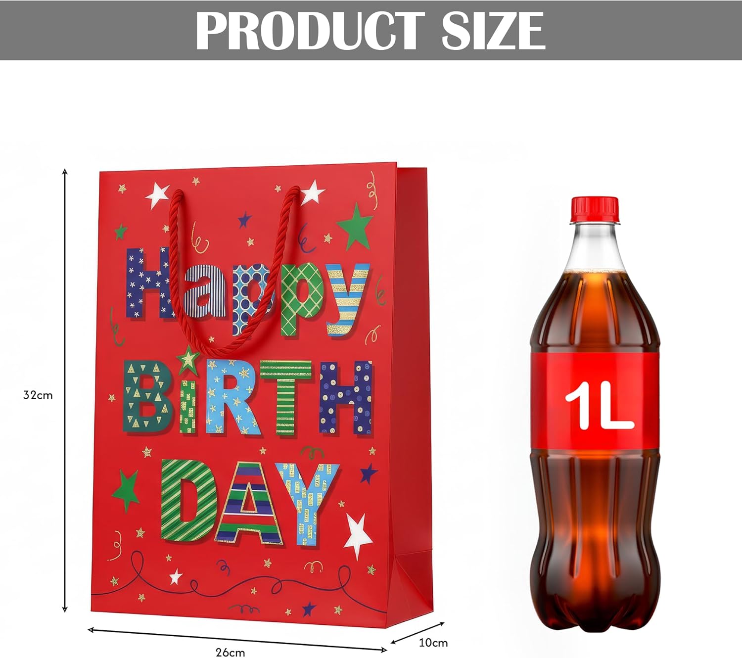 Gift bag size image