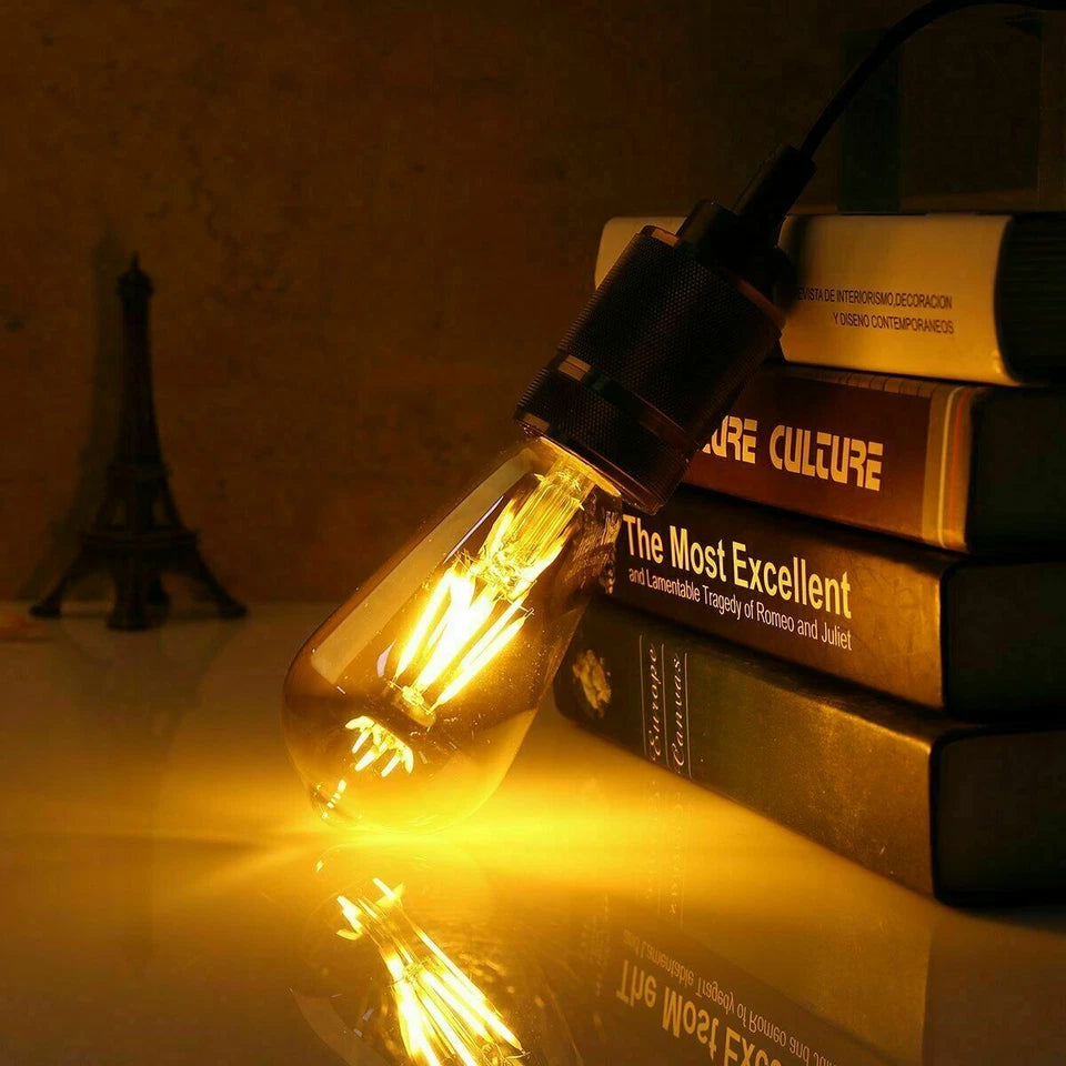 Glowing E27 Dimmable LED Filament Bulb vintage style modern bullb