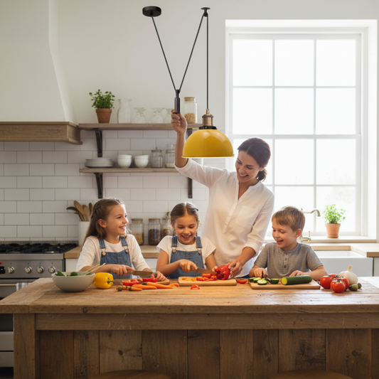 Rise and Fall Pendant Light pulley E27 ~6284