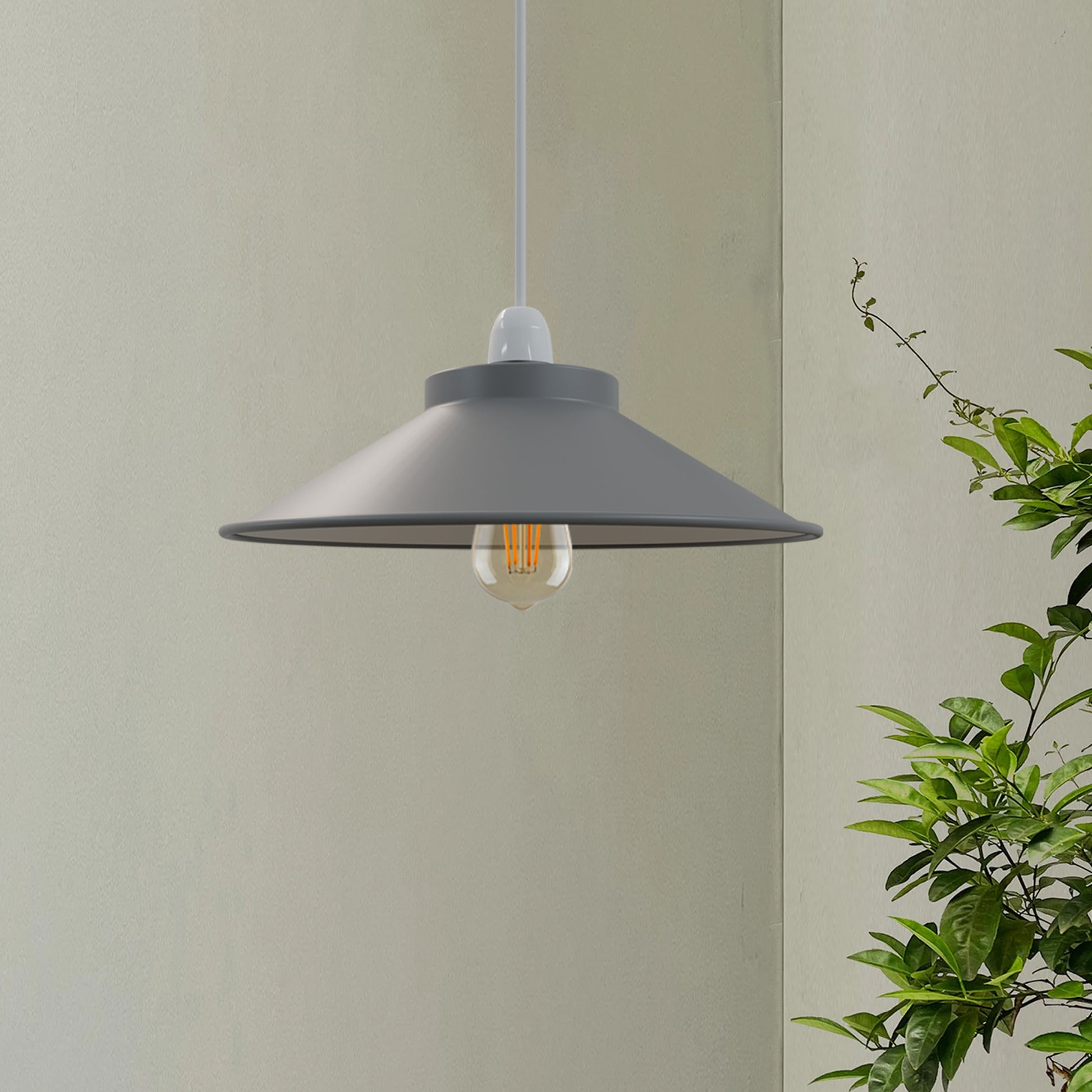 lampshades grey