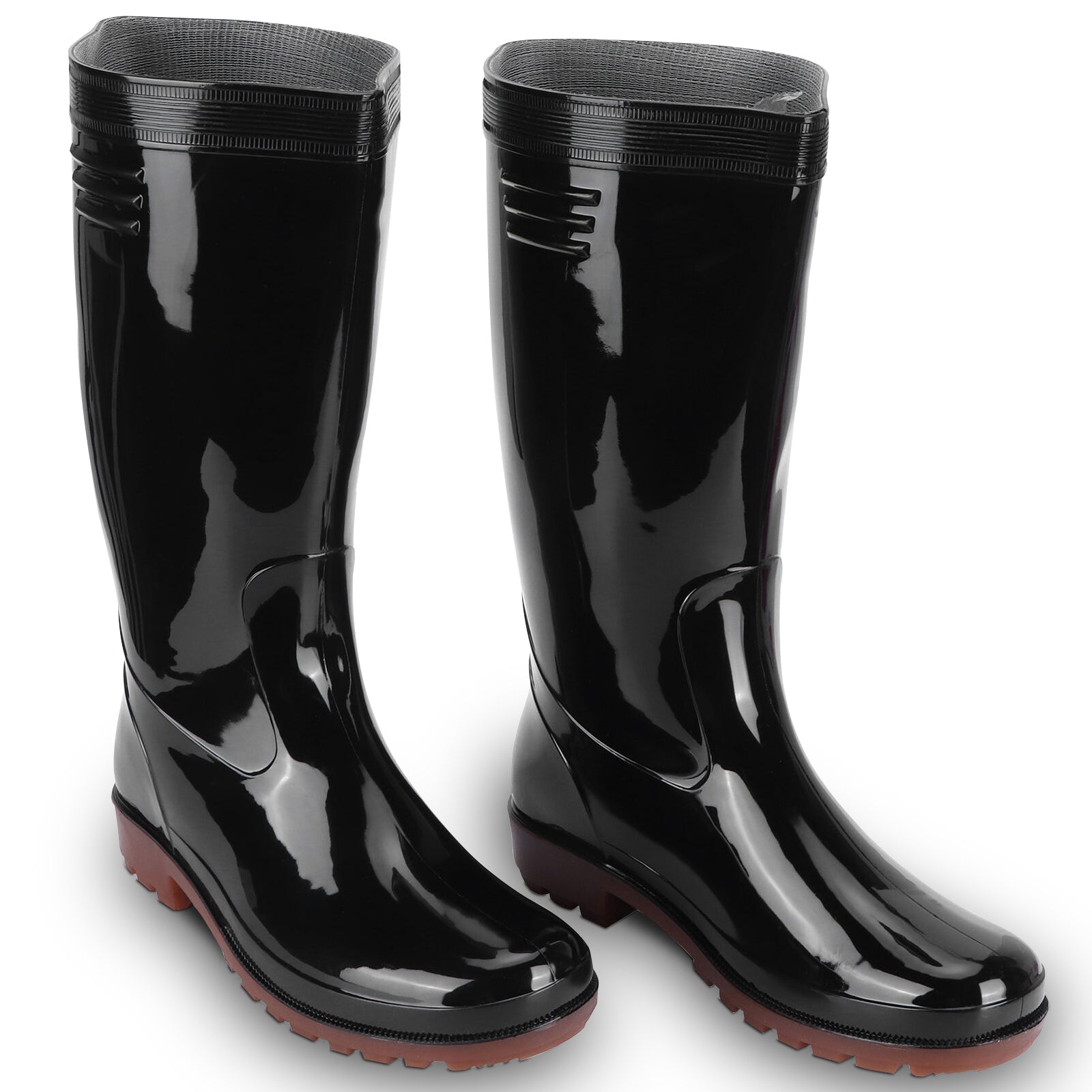 Worker Wellies Rain Waterproof Lightweight Boots Garden Work Shoes - Detail Image 3