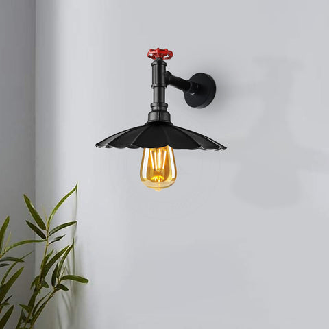 Industrial Pipe Wall Lighting Fixture ~ 5861