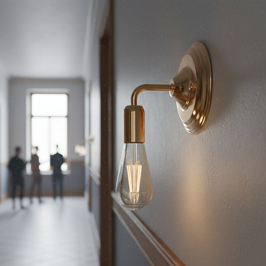 Industrial Wall Light Vintage Metal E27 Wall Sconce for Living Room, Kitchen ~3792