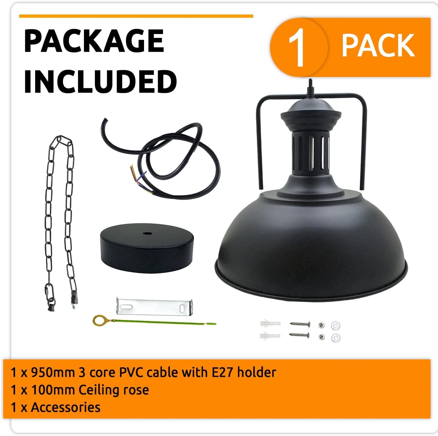 Pendant Light Fixtures hallway lighting bulb holder ceiling rose with hook industrial light pendant ceiling lights brass ceiling rose flush mount ceiling light vintage chandelier rustic lamp adjustable light fittings ceilings bedroom bedroom industrial pendant light black metal lampshade vintage hanging light adjustable ceiling fixture E27 lamp holder