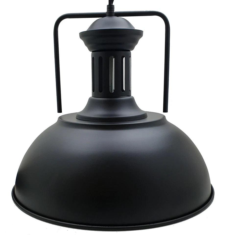 Pendant Light Fixtures hallway lighting bulb holder ceiling rose with hook industrial light pendant ceiling lights brass ceiling rose flush mount ceiling light vintage chandelier rustic lamp adjustable light fittings ceilings bedroom bedroom industrial pendant light black metal lampshade vintage hanging light adjustable ceiling fixture E27 lamp holder