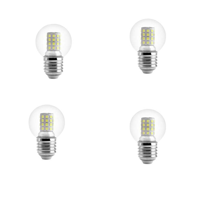 E27 5W LED Globe Light Bulb-4 pack