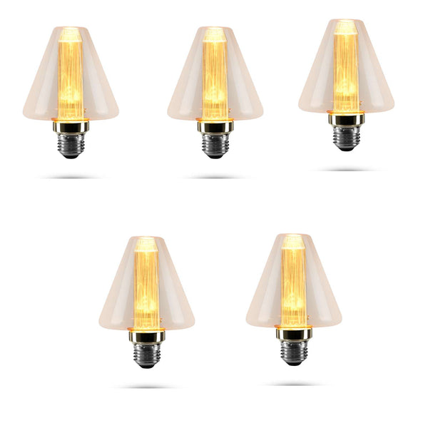 Vintage LED E27 LED-lamp 3W schroef decoratieve lamp~5076 – pak 05