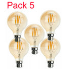 Dimmable Globe Filament LED Bulb – G125, G95 & G80 Models | B22 & E27 Base ~6736
