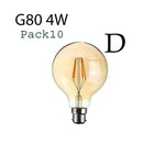Dimmable Globe Filament LED Bulb – G125, G95 & G80 Models | B22 & E27 Base ~6736
