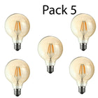 Dimmable Globe Filament LED Bulb – G125, G95 & G80 Models | B22 & E27 Base ~6736