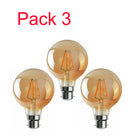 Dimmable Globe Filament LED Bulb – G125, G95 & G80 Models | B22 & E27 Base ~6736