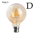 Dimmable Globe Filament LED Bulb – G125, G95 & G80 Models | B22 & E27 Base ~6736