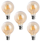 Dimmable Globe Filament LED Bulb – G125, G95 & G80 Models | B22 & E27 Base ~6736