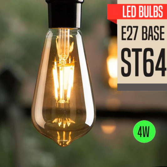 E27 4W Dimmable Vintage LED Retro Classic Filament Bulbs~3210