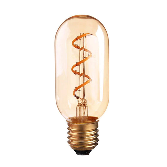 Vintage LED T45 4W E27 Filament  2700K Non-Dimmable Bulb(Energy Saving) 3 Pack~1014