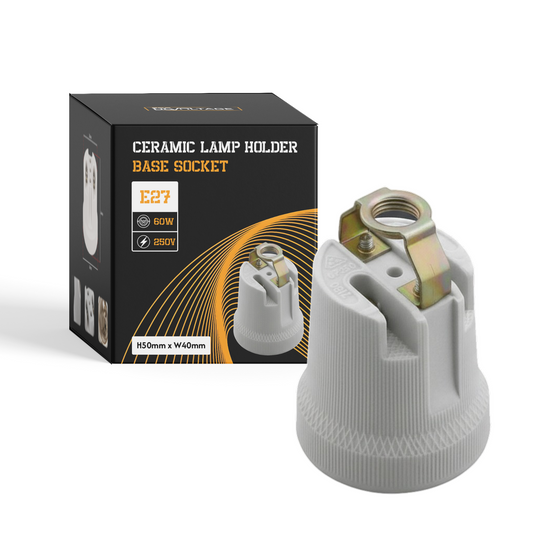 Bombilla de calefacción cerámica resistente al calor Portalámparas E27 ~2964